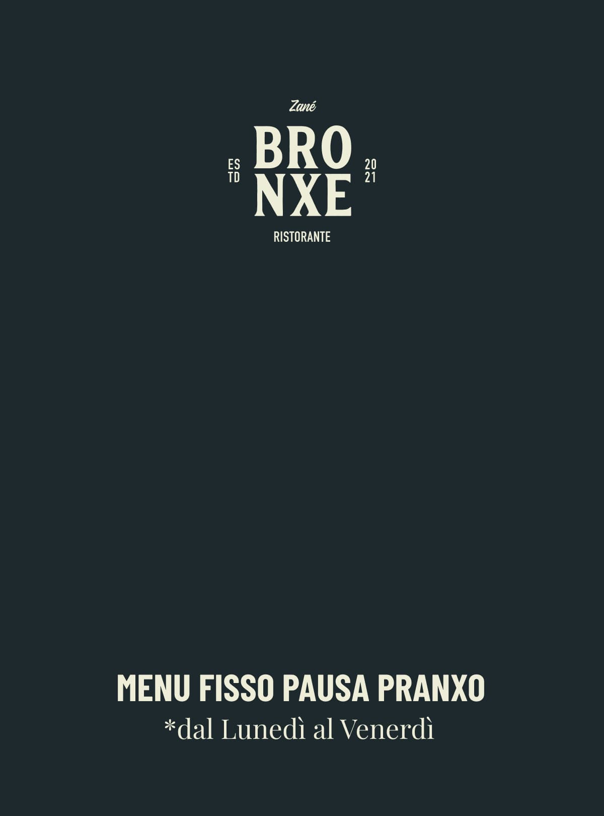 copertina pranzo